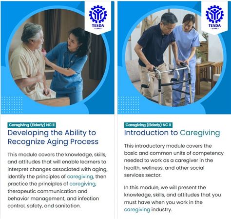 tesda free online caregiving course|TESDA Caregiving (Elderly) NC II Course .